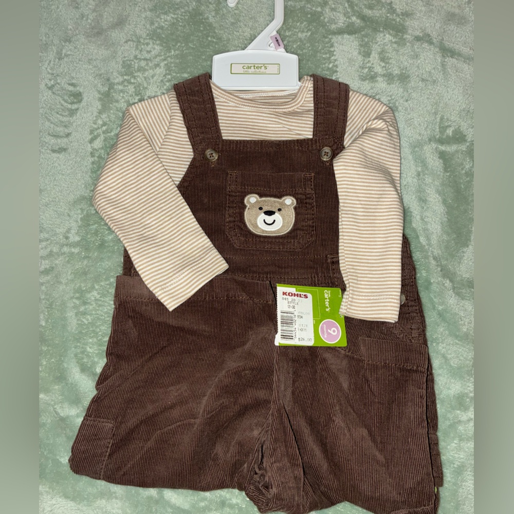 Carter’s Little Collections Bear Overalls